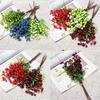 Christmas Decoration Supplies Faux Berry Flowers for Xmas Tree and Wreath