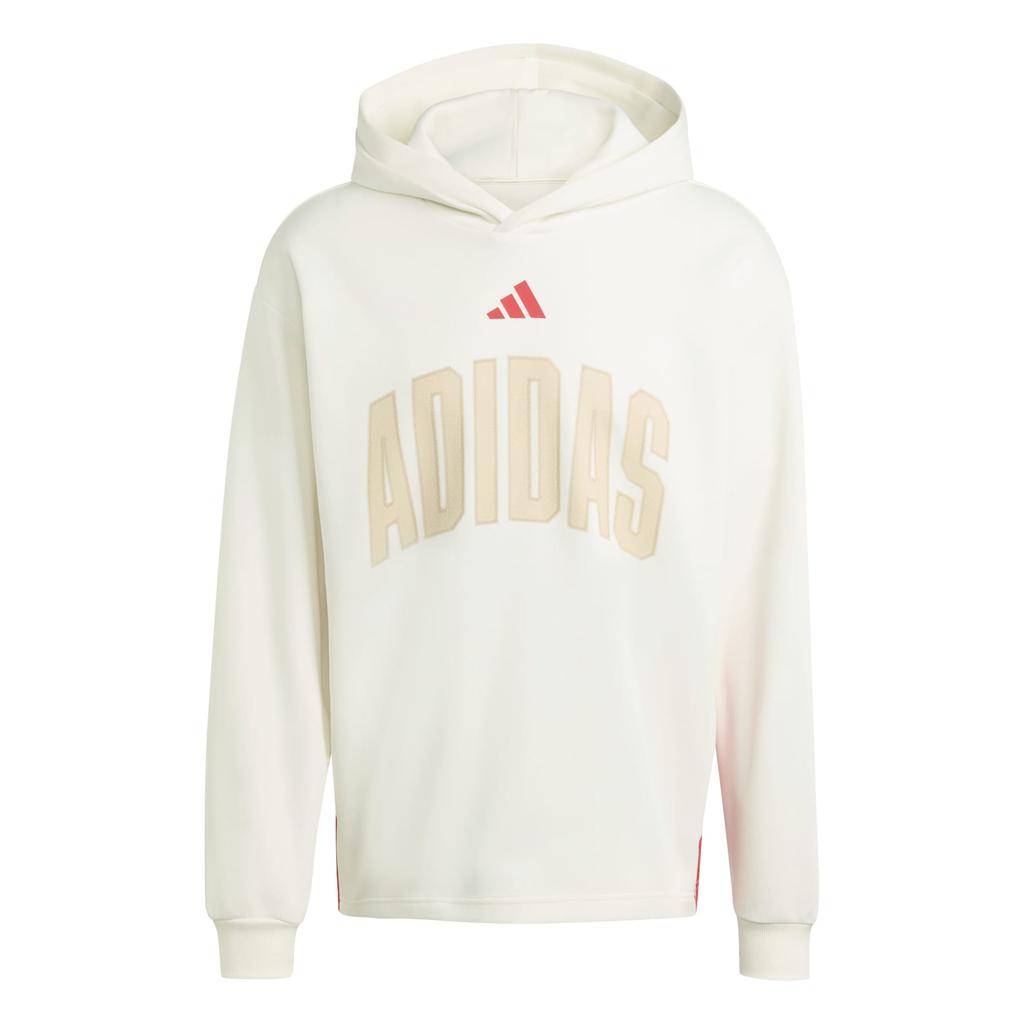 Men's Adidas STADIUM Hoodie Beige KD0289 Size XL