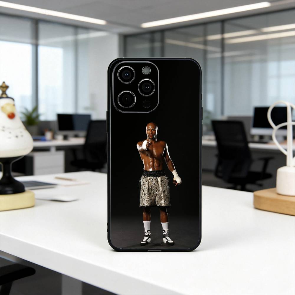 Boxing F-Floyd M-Mayweather-FM Phone Case For iPhone 17, 16,15,14,13,12,11 Plus,Pro Max, Others Soft Black Cover