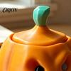 Multi Purpose Storage Box Halloween Pumpkin Candy Box, 3D Printed Container, Fillable Reusable Plastic Bucket Treat for Trick or Treat, Party