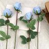 Artificial Flower Faux Silk Flower Fabric Soft Pliable Petals Flexible Stems Realistic Look Fake Roses Wedding Bouquets Photo Props
