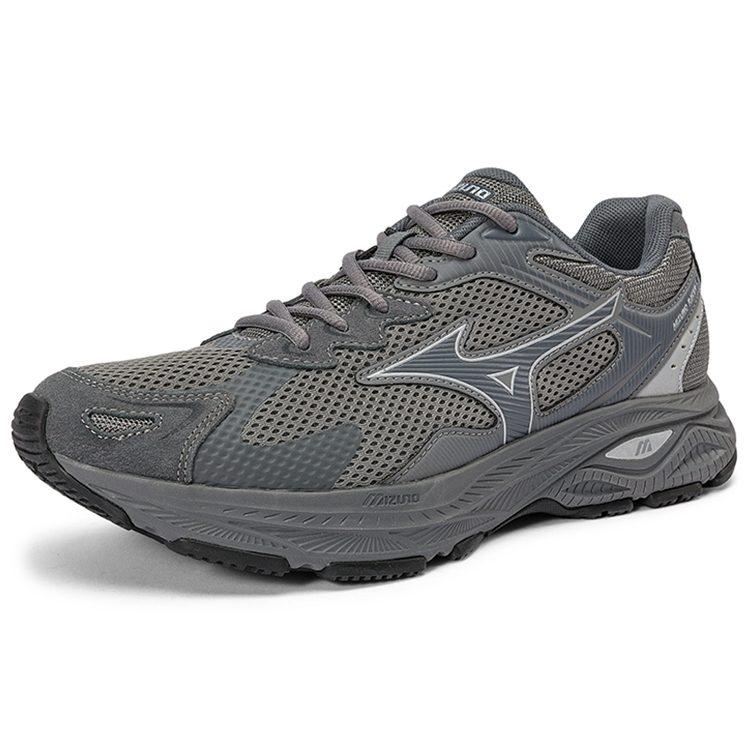 Mizuno Racer S Textile, Synthetic Leather Cushioning Slip Resistant Abrasion Resistant Breathable Low Top D1GH223502