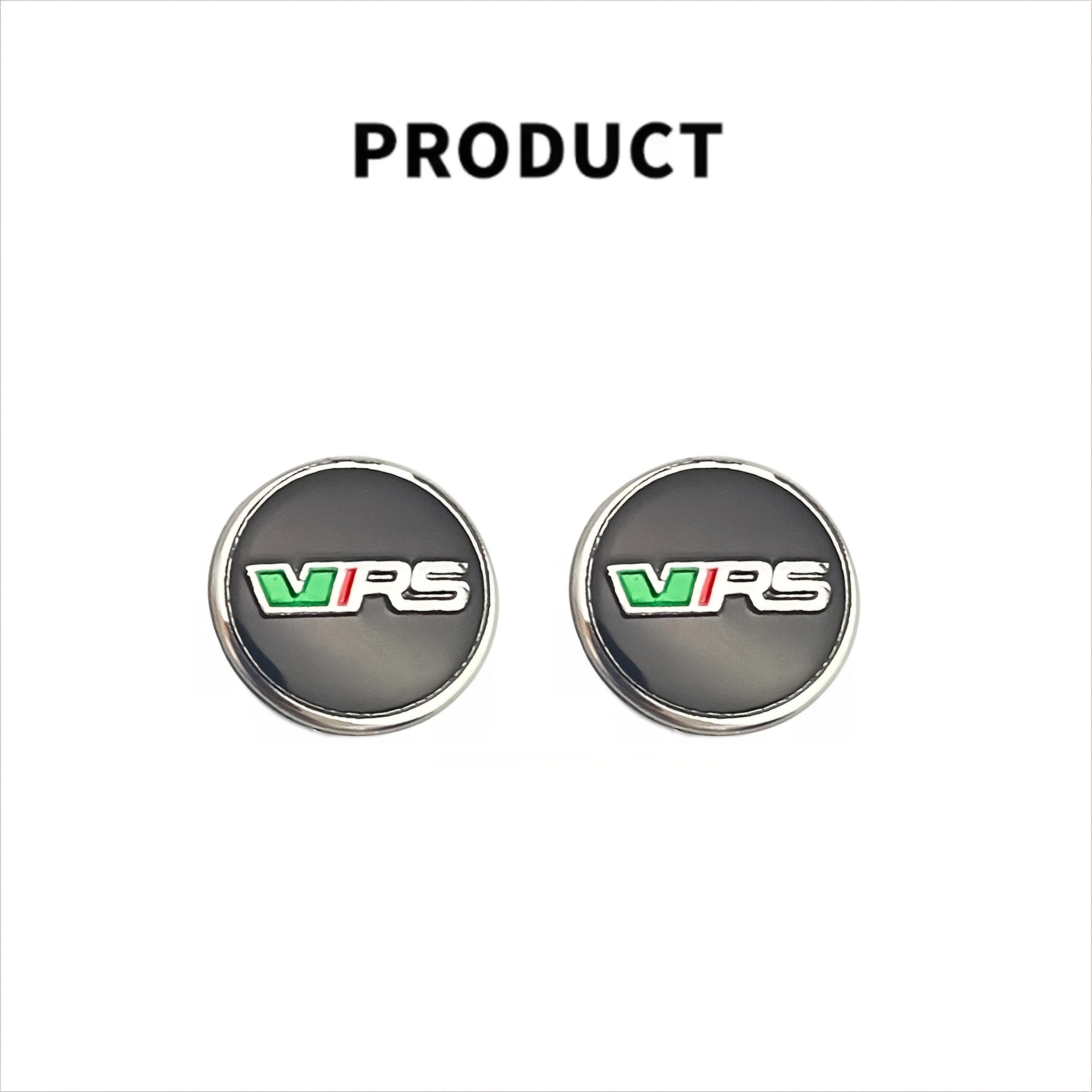 

VRS Значок на автомобіль Емблема Наклейка Ключова мітка Для Fabia Superb Rapid Kamiq Karoq Yeti Enyaq VRS-2pcs