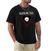 Alkaline Trio Punkband Logo Totenkopf Herz Text T-Shirt Urban Style Lässiges Kurzarm Oberteil
