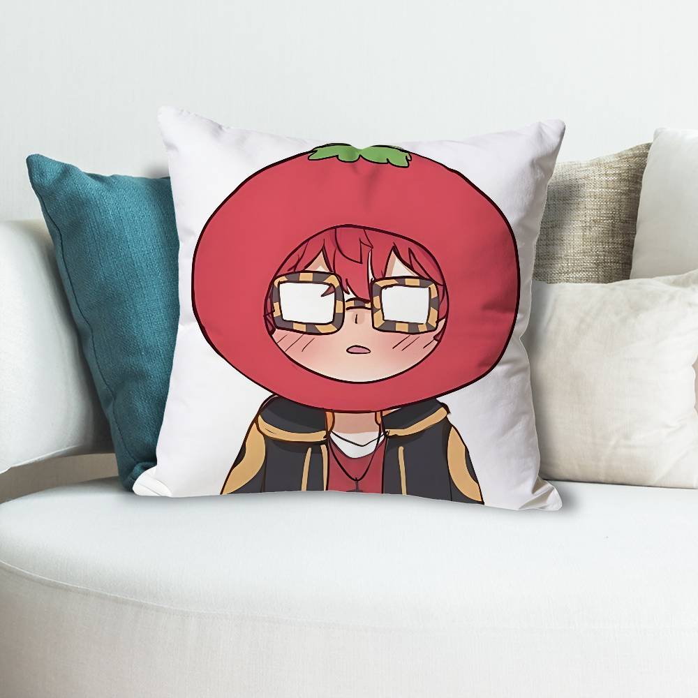 Game MMystic Messenger 707 Pillow Cases for Bedroom Living Room Sofa Home Decor Polyester Cushion Cover with Zipper