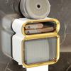 Toilet paper holder bathroom storage rack waterproof roll tissue storage box wall mounted storage rack, bathroom accessories