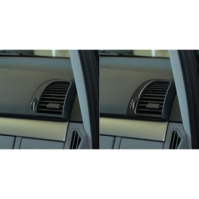 For Mercedes‑Benz Vito W639 2006-2014 Carbon Fiber Both Sides trument Air Vent Outlet Panel Cover Car Accessories Sticker
