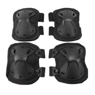 Ideastore Rodillera Airsoft Rodillera Codo Talla Única Almohadillas, Protectores, Almohadillas, Almohadillas, (Negro)