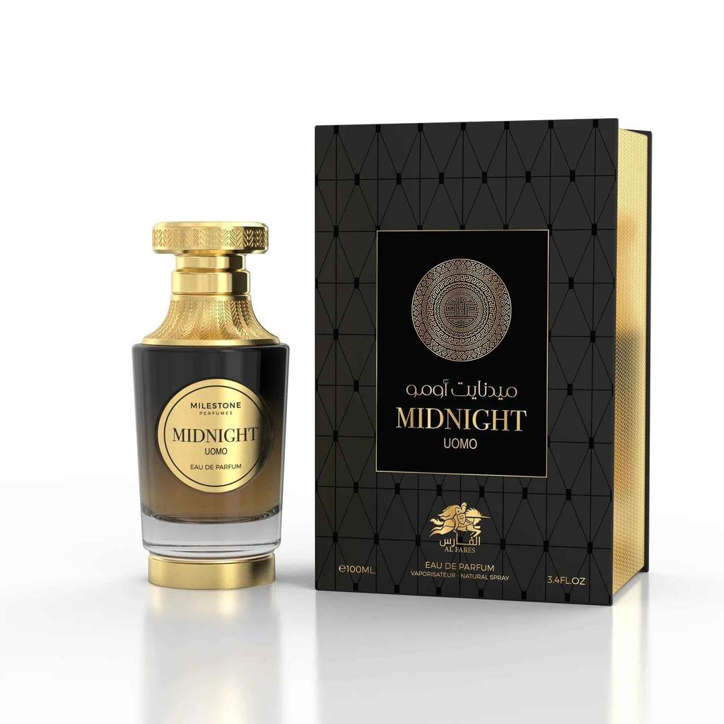 Al Fares Midnight Uomo Eau De Parfum 100 Ml