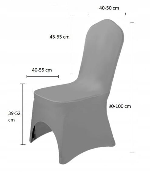 Steel Wedding Banquet Chair Cover Elastic [21Bd]