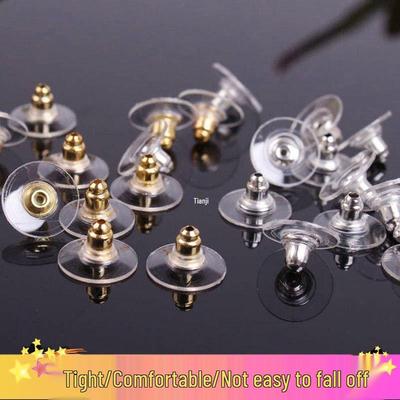 UFO Ohrstöpsel-Ohrringe mit Anti-Fall-Schnallenhalterung