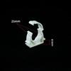 20pcs Plastic PPR Clamp Holder For Water Pipe Tube Fittings With Cover Diameter 16mm 20mm 25mm 32mm