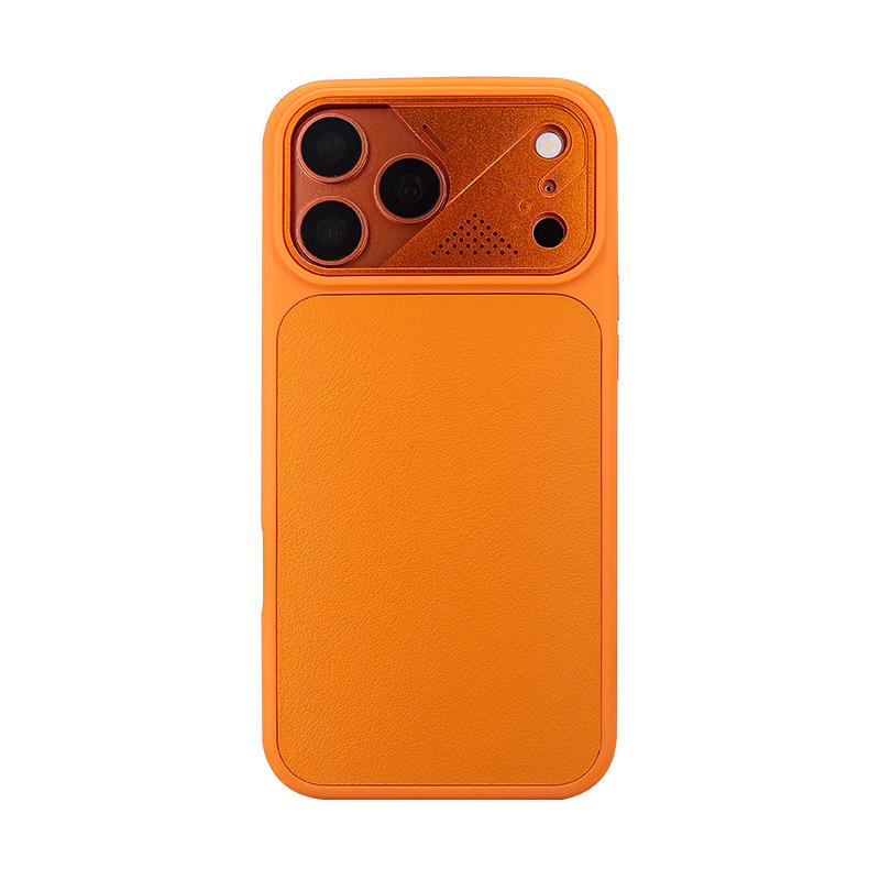 The new model is compatible with the Apple 18 Pro Max Lychee Pattern Magnetic Veneer Phone Case and iPhone 17 Shockproof Protective Case