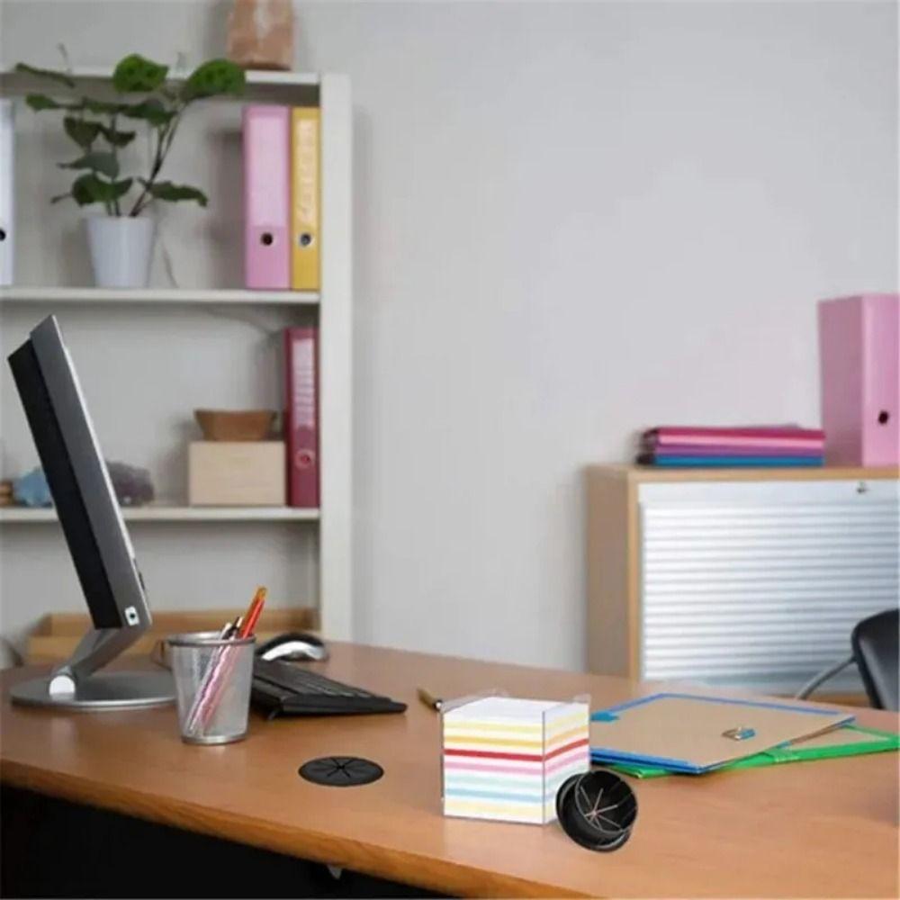 10Pcs Flexible Outlet Wire Hole Cover Threading Box Cable Passing Box Cable Hole Cover  Office Table