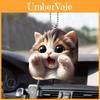 Adorable Acrylic Cat Hanging Ornament For Car Interior Decoration In Cartoon Style