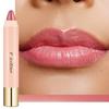 OULAC COLOR SHINE LIP CRAYON - 02 FRUIT SURGE | Glossy Grapefruit | Soft & Smooth Touch | Superior Blendability | Vegan, Cruelty-Free, Mineral Oil