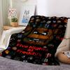 1pc Five Nights Freddys flannel Blanket for Super Soft Cute Comfort Blanket for Travel Bedding Couch Sofa Blanket Y73018