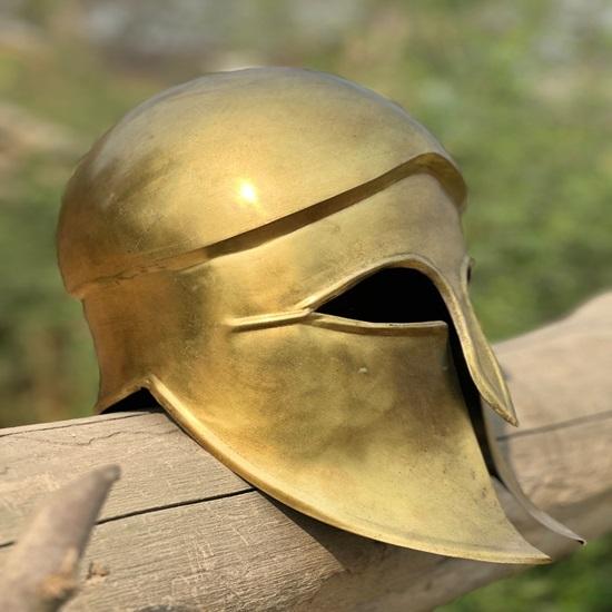 Hoplite Armor Helmet Corinthian Helmet Greek Helmet for Costumes and Display Best Gift