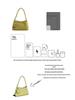 Elegant French Woven Pattern Baguette Women's Shoulder Bag 2026