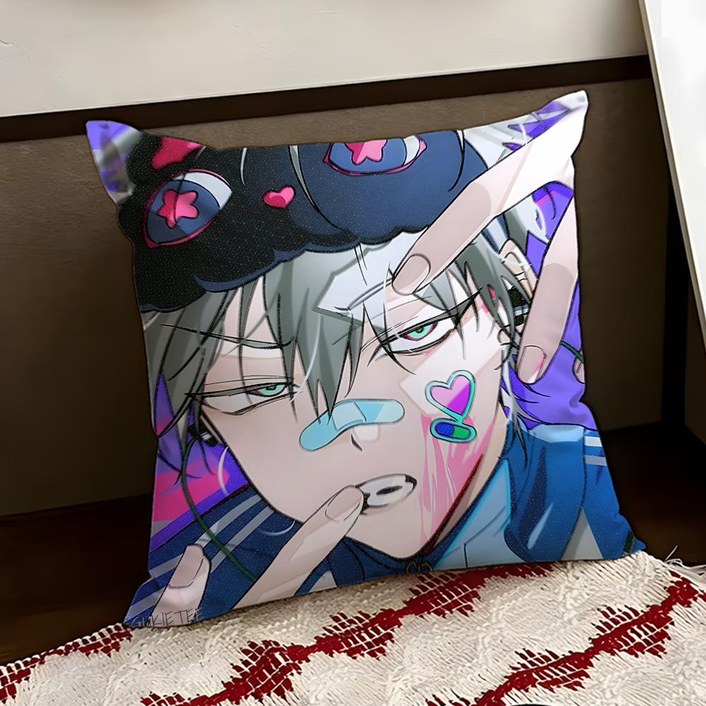 Alien Anime SStage Cushion Cover Reversible Soft Durable Pillow Cover Home  Car MultiScene Use for Daily Comfort