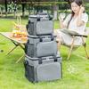 Large Insulated Cooler Bag, Waterproof Thermal Lunch Tote with Thick Aluminum Foil for Picnic & Car