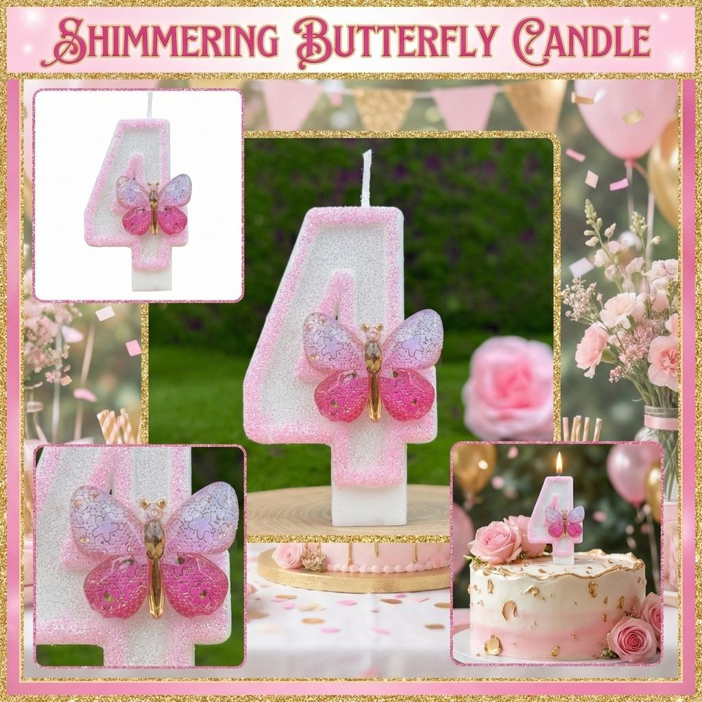 Fashion Cartoon Creative Birthday Candles Party Digital Candles