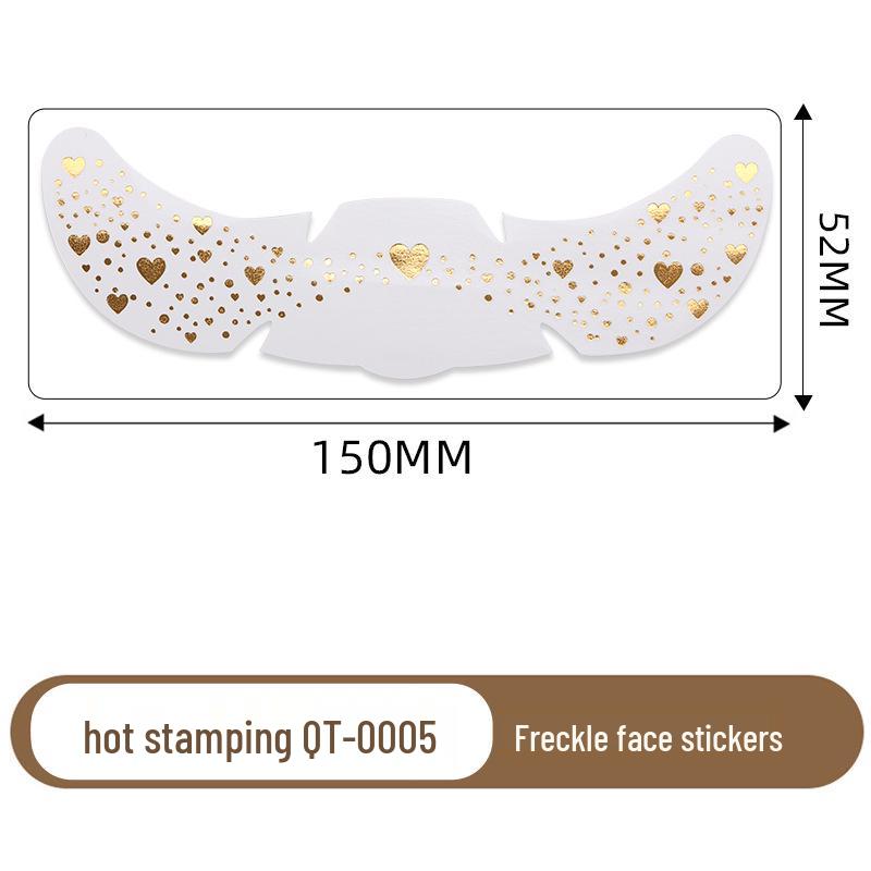 Cross Hot Stamping Tattoo Stickers: Waterproof Glitter Stars & Butterflies for Party Makeup & Stage Performance