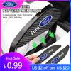 Automobilio lipdukas 2 vnt. Anglies pluošto automobilio galinio vaizdo veidrodėlio antakių lietaus apsauga Ford Focus Mondeo Kuga Fiesta MK7 Escort Explorer Edge