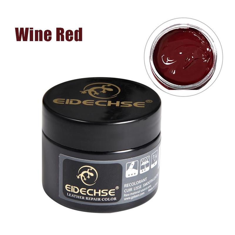 Balsamo Ricolorante per Pelle Rinnova Ripara Colore per Pelle Sbiadita Graffiata per Divani Sedili Auto Abbigliamento Borse 1.7 Oz