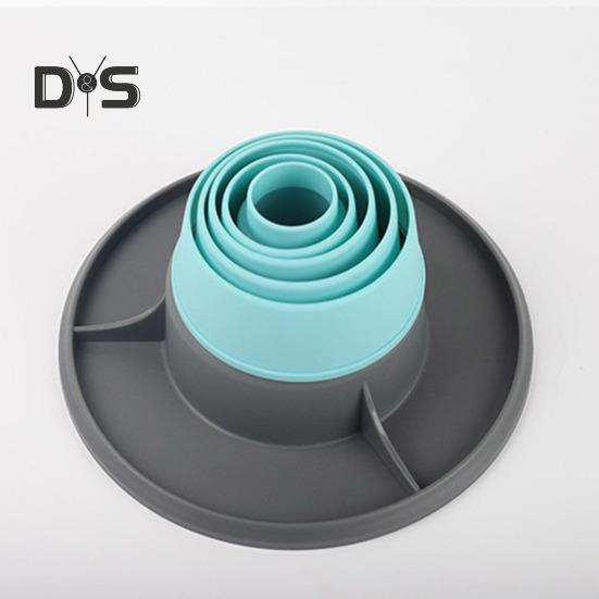 Soporte para Manga Pastelera de Plástico Soporte para Manga Pastelera para Kit de Decoración de Pasteles Organizador de Herramientas de Repostería para Mangas Pasteleras