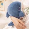Simulation Animals Shark Toys Fluffy Whale Plush Toy Sea Stuffed Plush Doll  Gifts To Friend