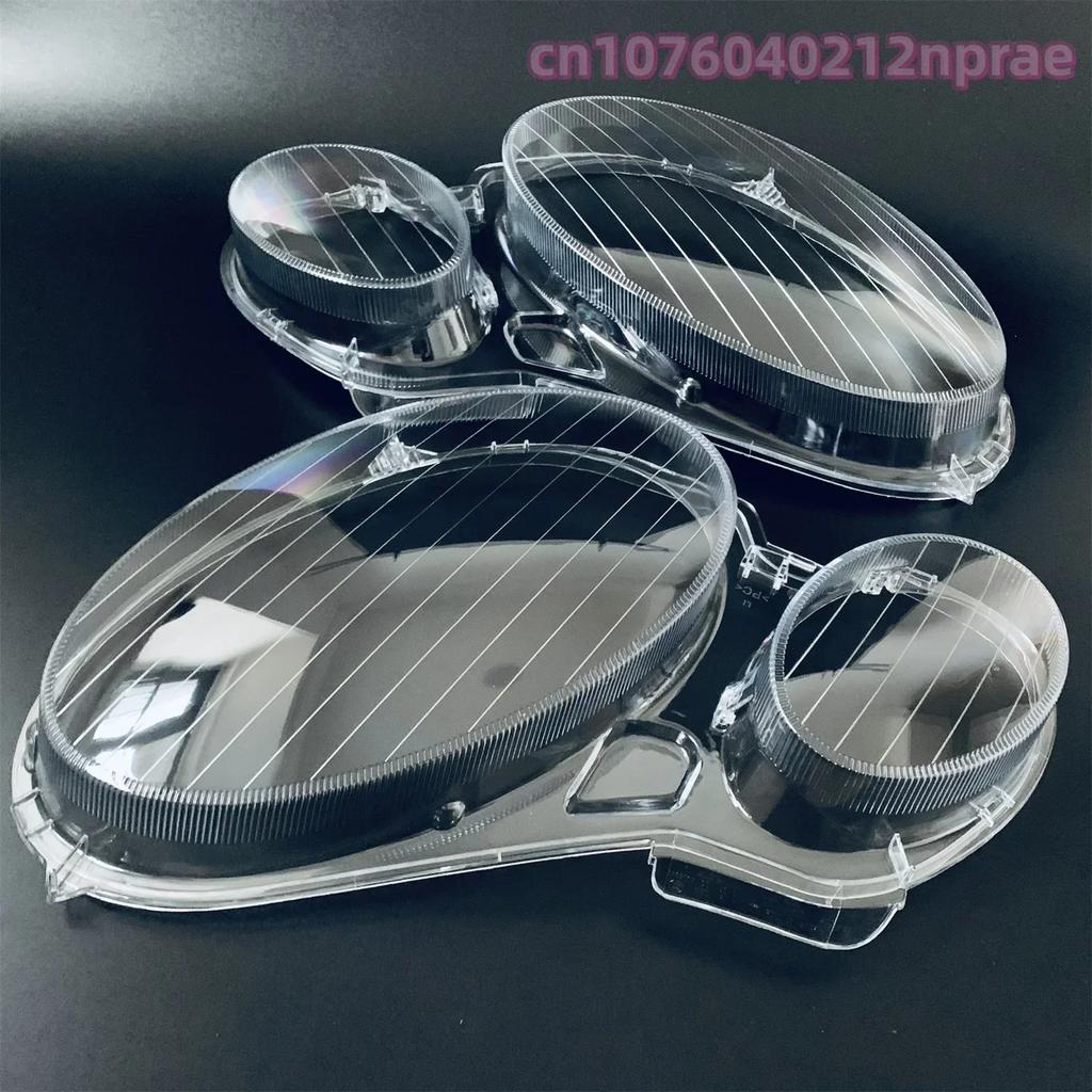 Amcsvg1 Car Front Headlight Headlamp Lens Cover For Mercedes Benz E Class W211 E240 E200 E350 E280 E300 2002-2008 Clear Shell Lampshade