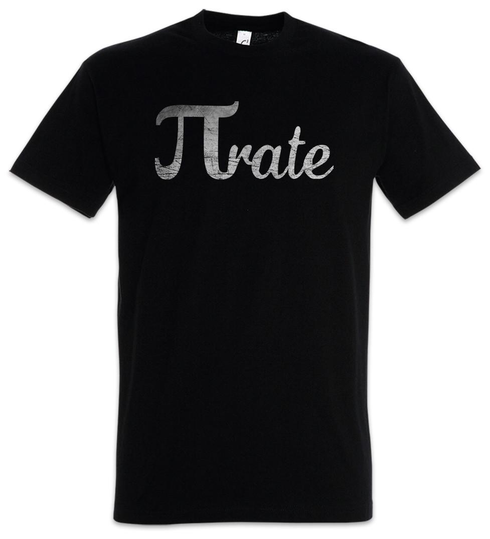 Pirate T-Shirt Pi Maths Fun Geek Nerd Teacher Professor Science Scientist S