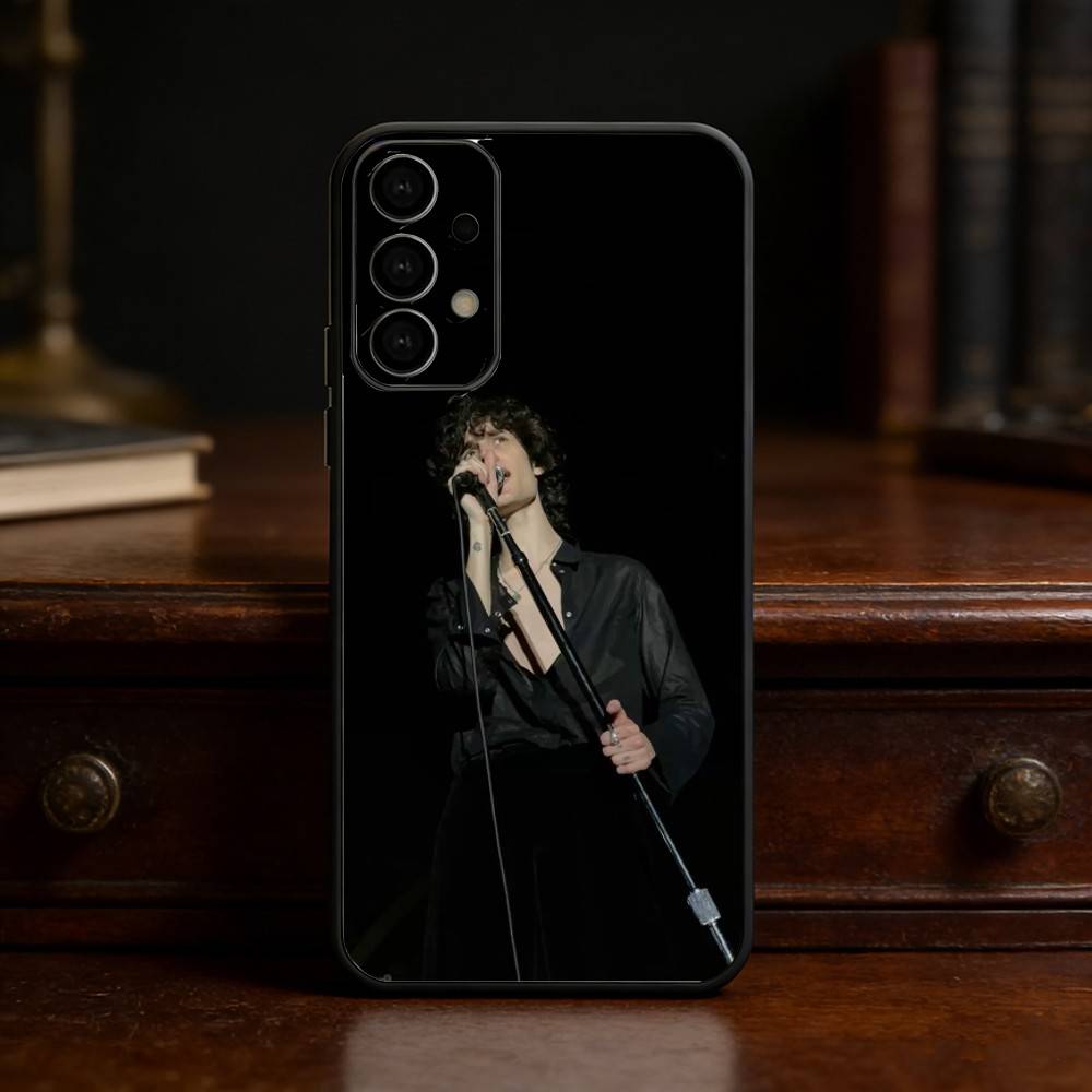 S-Sombr Phone Case For Samsung S25,24,23,22,30,21,10,9,Ultra,Plus,Lite Soft Black Case