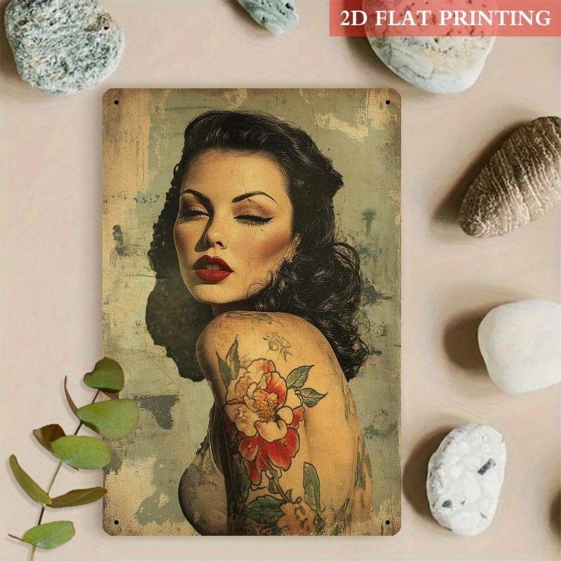 Personal Character Art Metal Tin Sign Wall Decor