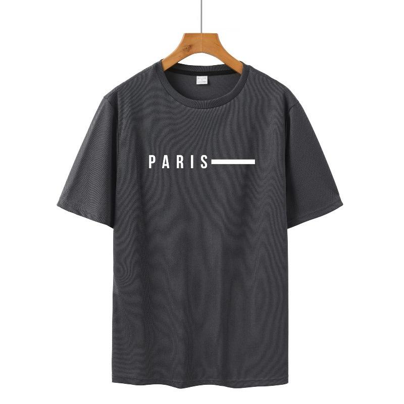 Hauts décontractés amples à manches courtes pour hommes T-shirts confortables en pur coton pour hommes