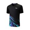 Li Ning Badminton Kollektion Freizeit Sportbekleidung Unisex Schwarz AATV013-1