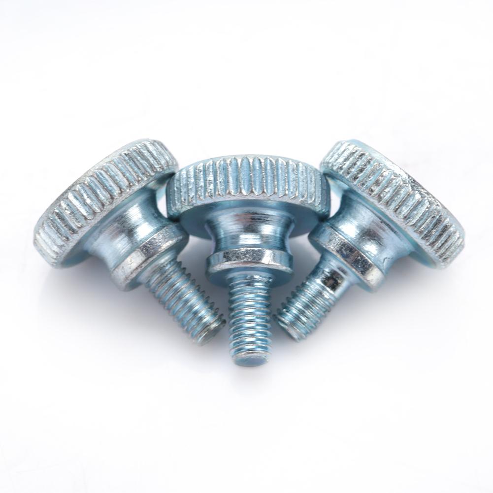 100Pcs   Step Double Handle High Head Knurled Screw M3*6
