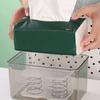 5pcs Automatic Pop-up Tissue Dispenser Spring Loaded Paper Holder Organizer for Home Office Kitchen Bathroom
