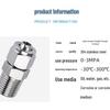 Stainless Steel Straight Quick Twist Connector
