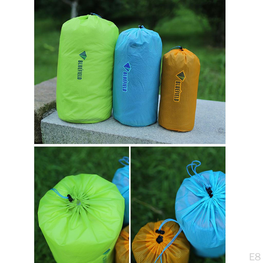 Waterproof Nylon Storage Bag Light Foldable Drawstring Pouch