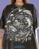 The Ocean Wildlife Sea Animals Creatures Underwater 1990s Comfort Colors® Tshirt, Design Style Print Design Graphics Tees,