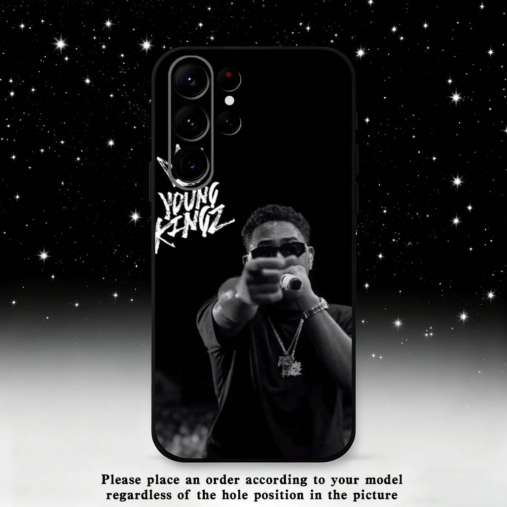 Singer M-Myke T-Towers Cool Phone Case For Samsung S 25,24,23,22,30,21,10,9,Ultra,Plus,Lite,FE,4,5 G Black Soft Case