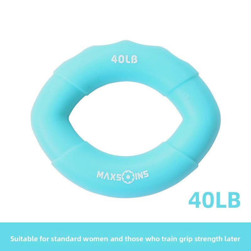 Elastic Hand Exercise Ring With Durable Silicone Material For Rehabilitation And Fitness