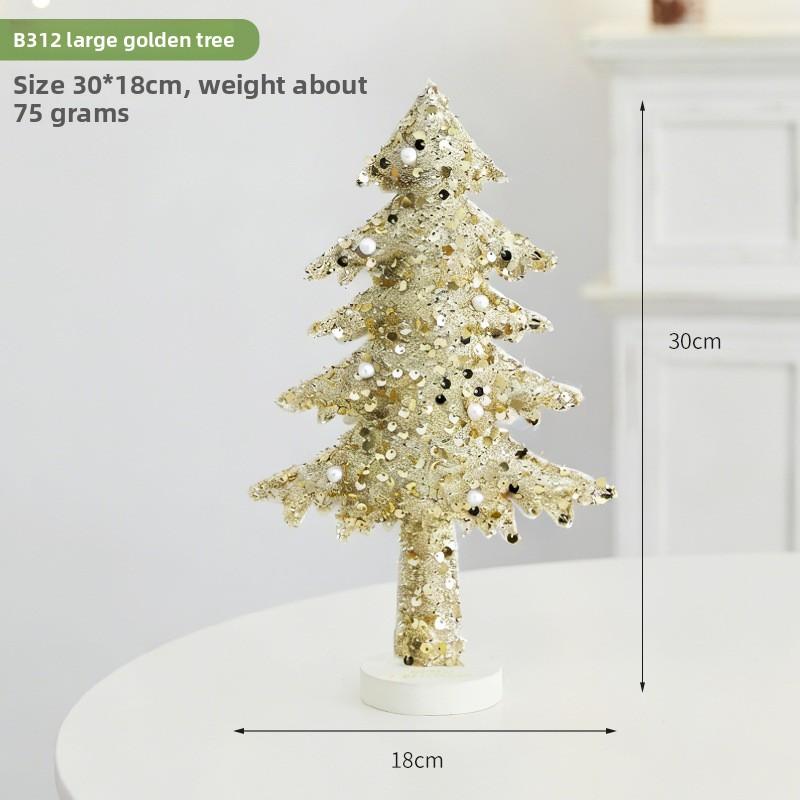 Christmas Table Decoration Items, Atmosphere-sustaining Scene Setting, Arrangement, Non-woven Fabric Three-dimensional Christmas Tree