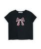 Damiswi Paisley Ribbon T-Shirt_Black
