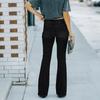 Women's High Waist Washed Women's Jeans Fashionable Versatile Straight Leg Pants