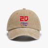 Quartararo 20 Denim Fabric Cap Fashion Casual Baseball Caps Outdoor Adjustable Summer Unisex Snapback Hat Breathable Sun Hats