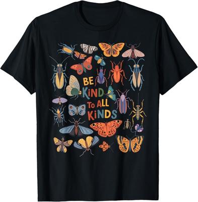Sei freundlich zu allen Arten von Käfern Entomologie Insektensammler T-Shirt Unisex-T-Shirt