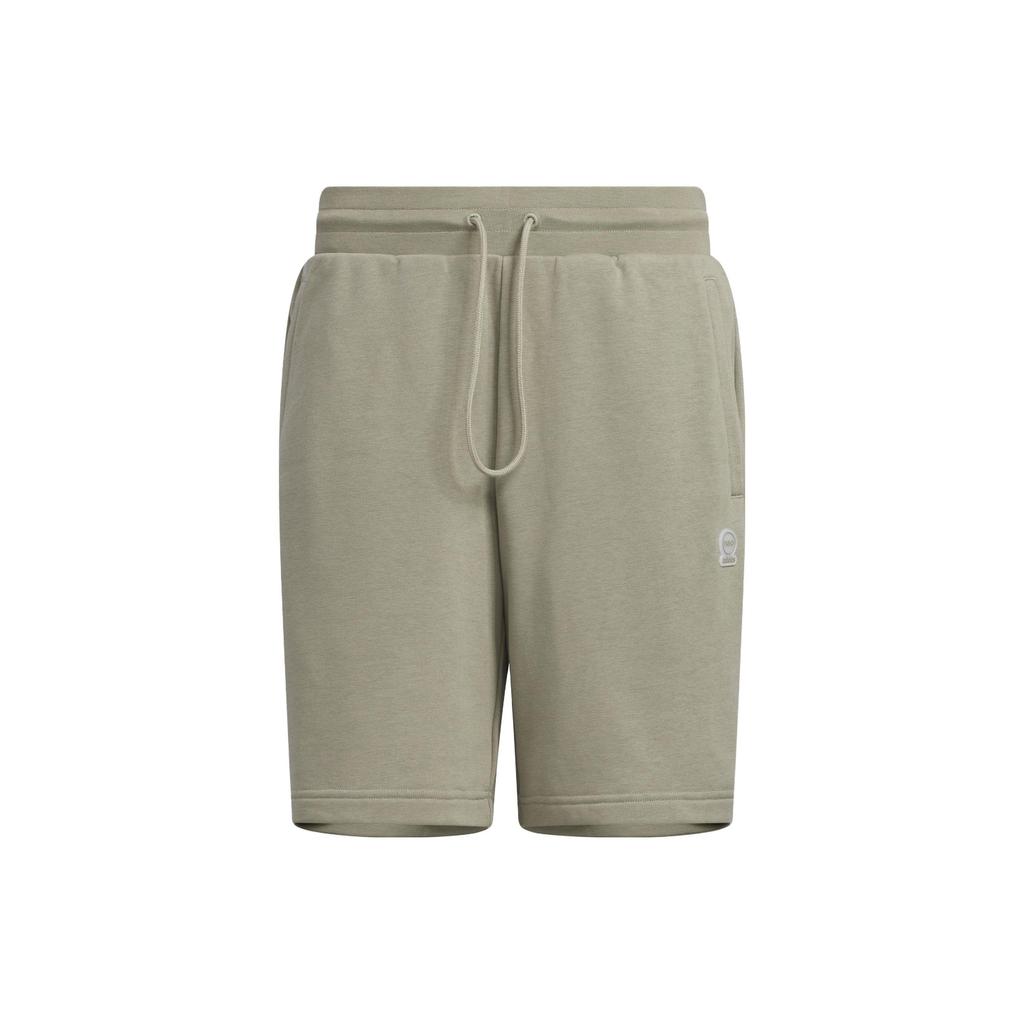 Adidas Neo Essentials Shorts With Plain Logo Unisex Shorts Pebble-Silver-Grey IA4968